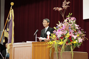 母校創立40周年記念式典|愛知県立安城東高等学校同窓会　碧海野会「達」