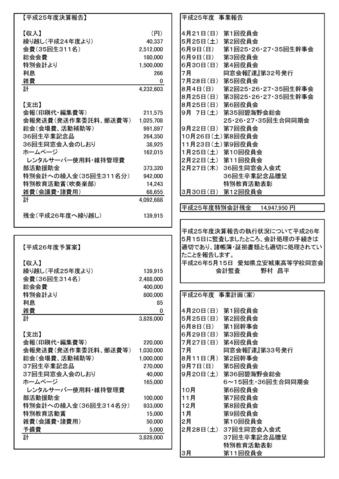 愛知県立安城東高等学校同窓会　碧海野会「達」