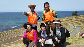 2019年度 千枚田田植え|愛知県立安城東高等学校同窓会　碧海野会「達」